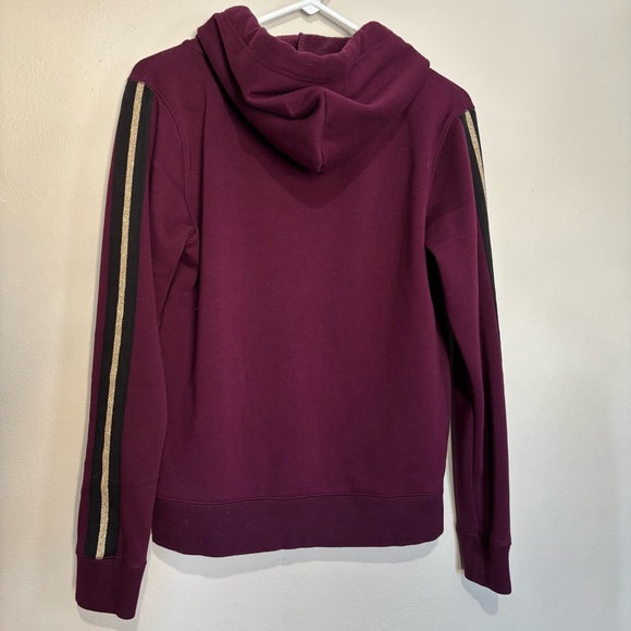 Victoria's Secret PINK Logo Hooded Zip Sweatshirt Jacket Size Medium - Picture 16 of 16